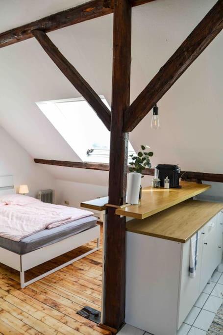 Schoene Dachgeschosswohnung Nahe Koeln Exteriör bild
