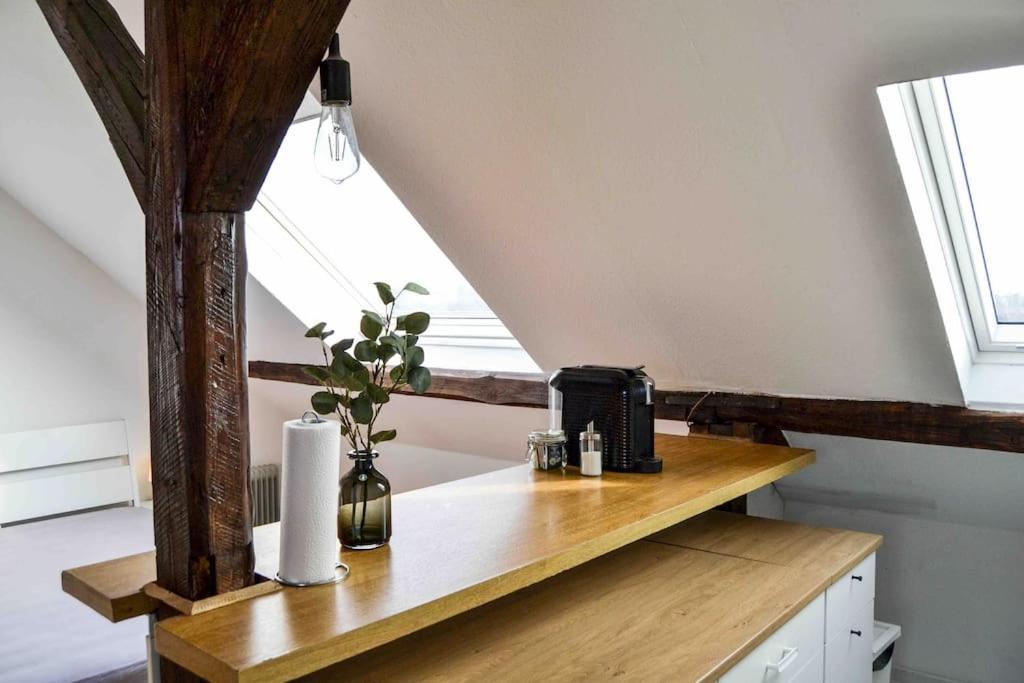Schoene Dachgeschosswohnung Nahe Koeln Exteriör bild