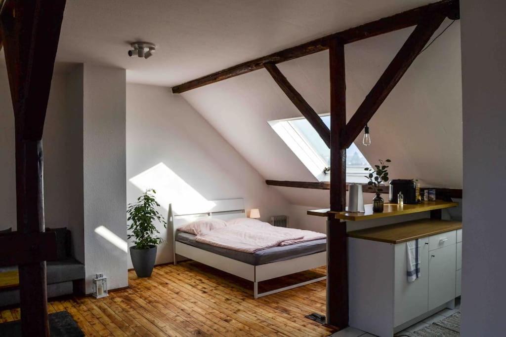 Schoene Dachgeschosswohnung Nahe Koeln Exteriör bild